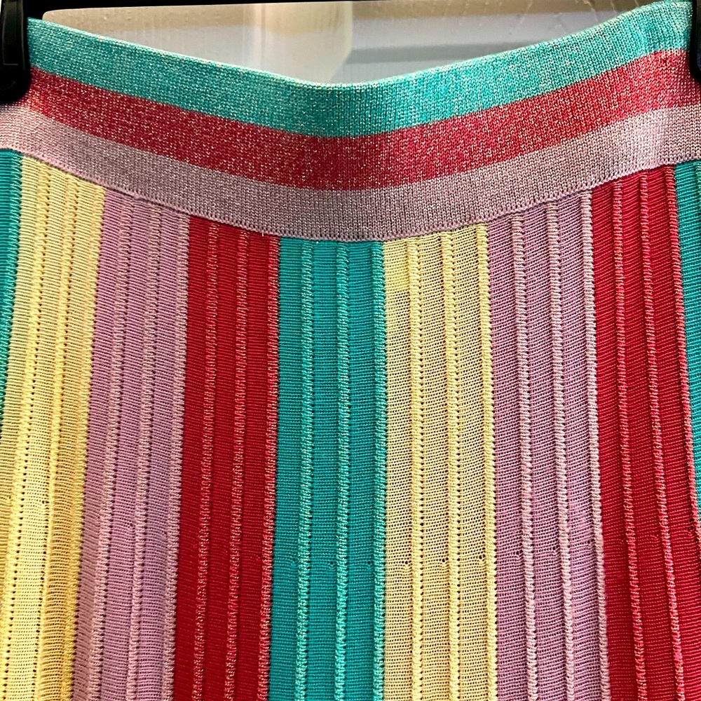 Maxi multicolor sweater skirt - Picture 2 of 2